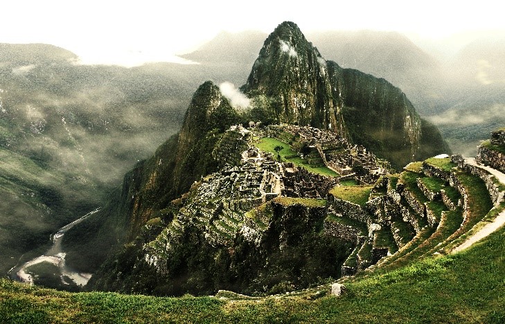 Апус на планината Мачу Пикчу